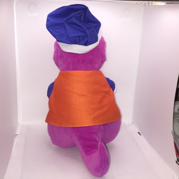 Barney Fisher-Price 13” Barney and Friends Plush Crossing Guard Stuffed … - Picture 6 of 12